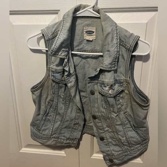 Old Navy jean vest - Picture 2 of 4